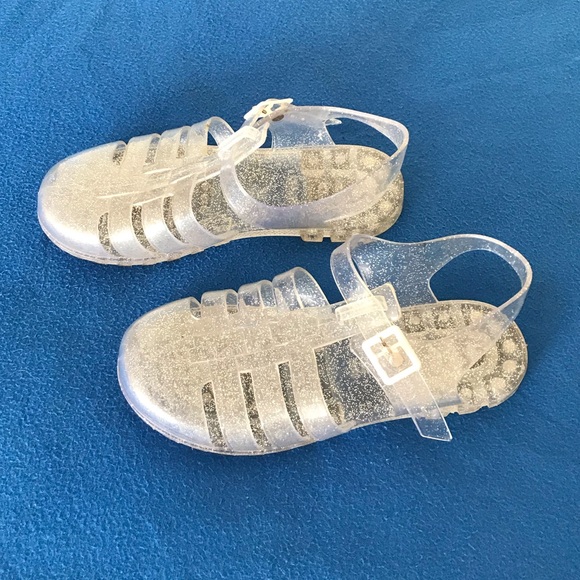 Women’s Clear Jelly Sandals - Picture 4 of 13
